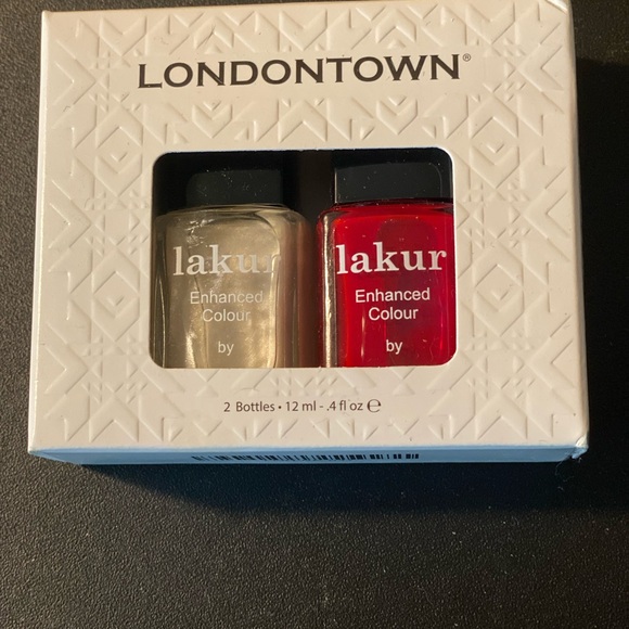 Lakur Other - Hand & Foot Care Set Red and Cream